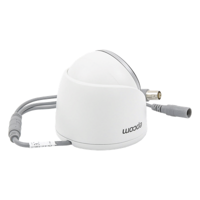 Cámara Turret TURBOHD / 3K 5 Megapixel / Color 24/7 / Luz Blanca 20 m (65.6 ft) / IP67 / Micrófono Integrado / 4 Tecnologías / Lente | SIERRA STORE