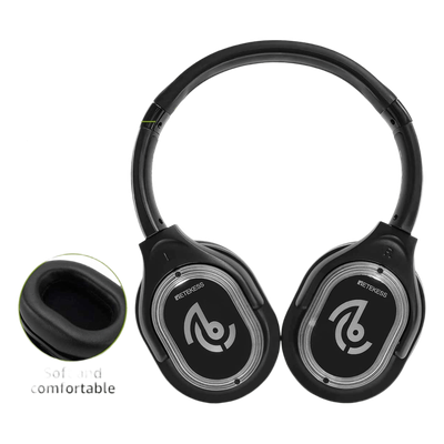 Auriculares Receptores para Discoteca Silenciosa / 3 Canales / Sonido Hi-Fi / LED Tricolor / Alcance 300 m (984.3 ft) / Batería 12 | SIERRA STORE