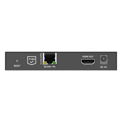 Receptor HDMI IP / 4K@60Hz / Cero Latencia / Extensión 100 m (328.1 ft) / Cat 6/6a/7 / Audio 7.1 / IR Bidireccional / ARC / HDMI Loop | SIERRA STORE