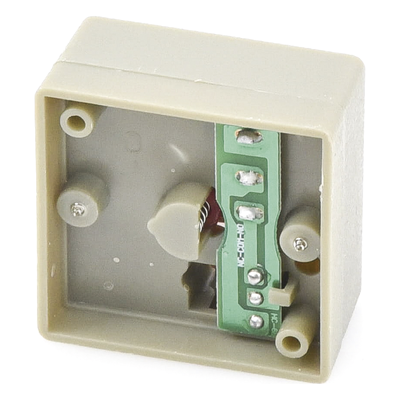 AccessPRO ACCESSPA53 - Botón de Pánico / Restablecimiento con Llave / Contactos NO/COM/NC 3A/24VDC / Material Ignífugo / 53x53x27 mm | SIERRA STORE
