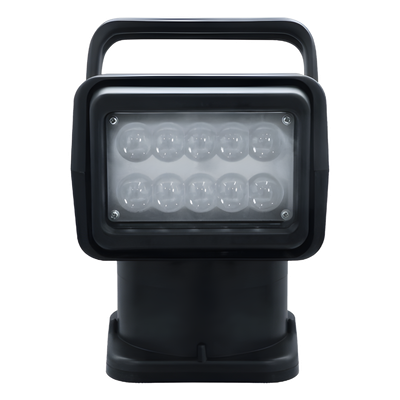 Faro de Búsqueda LED / 30W / 8000 Lux a 5 m (16.4 ft) / IP65 / Control Remoto / DC 12V/24V / Rotación 360° | SIERRA STORE
