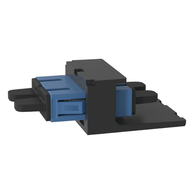 PANDUIT CMDBUSCZBL - Módulo Acoplador / SC Duplex / Fibra Monomodo OS1/OS2 / Mini-Com / Cerámica Zirconia / 2 Espacios Modulares | SIERRA STORE