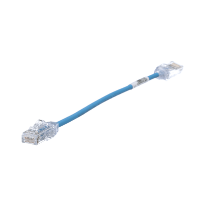 PANDUIT UTP28X0.2MBU - Cable de Parcheo UTP / Cat6A / 28AWG / CM-LSZH / 20 cm (0.66 ft) / Azul | SIERRA STORE