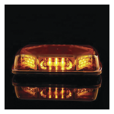 Mini Barra LED / 18 LEDs Ámbar / Tecnología Hyperlux / 25 Patrones / Montaje Magnético / 12 VCC / -40°C a 55°C (-40°F a 131°F) | SIERRA STORE
