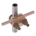 Conector Mecánico para Cable / 1/0 AWG a 250 KCMIL / Paralelo o 90° / Tubo 3/8" o Varilla 5/8" - 3/4" / Torque 240 lb-in / UL467 | SIERRA STORE