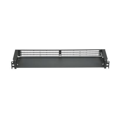 PANDUIT FLEX-FCM1UA - Organizador de Cables Frontal / 1 UR / Hasta 12 Casetes / 1728 Fibras / 3.28 ft / Negro | SIERRA STORE