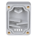 PANDUIT PZNDVK - Kit de Drenaje y Ventilación para Gabinete / NEMA 4X / IP66 / UL508A / 17 mm x 50 mm x 70.1 mm / Color Gris | SIERRA STORE