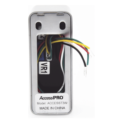 ACCESSPRO ACCESST3W - Botón de Salida sin Contacto / IR / Distancia Ajustable 4 a 15 cm / Temporizador 0.3 a 30 s / IP68 / 12VDC | SIERRA STORE