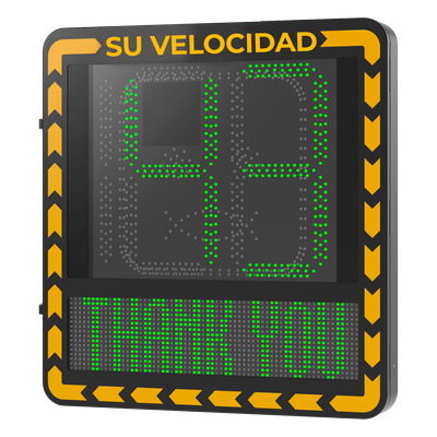 HIKVISION YJP7681-188-R - Radar Medidor de Velocidad / Onda Milimétrica 60-62 GHz / Detección 100 m (328.1 ft) / 32 Objetivos / | SIERRA STORE