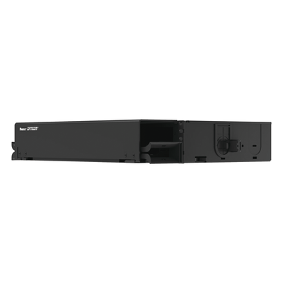 PANDUIT FMD2 - Panel de Distribución de Fibra Óptica, Acepta 8 Placas FAP o FMP, Bandeja Deslizable, Hasta 96 Fibras, Color Negro, 2 UR | SIERRA STORE