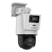 HIKVISION DS-2SE2C400MWG-E/14 - Cámara PTZ TandemVu IP / Dual Sensor 4 MP + 4 MP / Lentes 2.8 mm + 8 mm / Dual Light IR + Blanca 30 m | SIERRA STORE