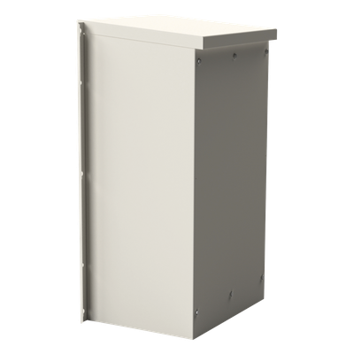 EPCOM INDUSTRIAL EI-PCB-40-73-30VDK - Gabinete Acero Galv. para 2 Baterías PL110D12  (400 x 730 x 300mm). Puerta Ventilada. Acc. para | SIERRA STORE