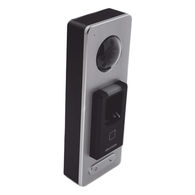 HIKVISION DS-K1T501SF - 2 EN 1 / Lector Biométrico IP65 con Función de Videoportero y lector QR Incluida/ Llamada a APP de Smartphone | SIERRA STORE