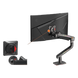 Soporte Mecánico para Monitor / 32" a 60" / Carga 2-20 kg (4.4-44 lbs) / VESA 75x75 y 100x100 mm / Iluminación RGB / Resorte de Alta | SIERRA STORE