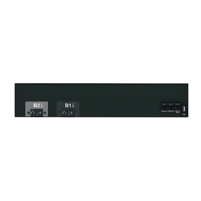 PANDUIT P16D12M - PDU Monitoreable / 16 Salidas 5-20R / Entrada NEMA L5-30P / Horizontal 19 in / 120 Vca / 30 A / 2 UR | SIERRA STORE