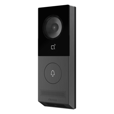 Videoportero IP / 5 Megapixel + 2 Megapixel / Ángulo 150° / Detección de Paquetes / Escaneo QR / PoE 802.3at / IP66 / IK08 | SIERRA STORE