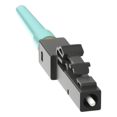 PANDUIT FSOCLCX - Conector LC de Empalme por Fusión / Multimodo 50/125 µm / OM3/OM4/OM5 / Pérdida ≤0.3 dB / -40°C a 75°C / Aqua | SIERRA STORE
