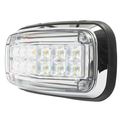 Luz de Advertencia LED / 6 LEDs Ultra Brillantes / 11 Patrones de Destello / IP67 / 12-30 VCC / Certificación SAE y ECE | SIERRA STORE