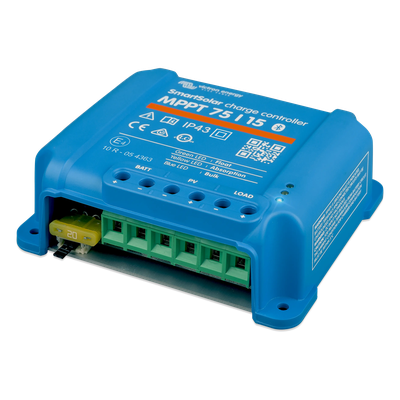 Controlador de Carga Solar MPPT / 15 A / 12/24 Vcc / Eficiencia 98% / Bluetooth Integrado / IP43 | SIERRA STORE