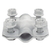 LINKEDPRO BY EPCOM LP-PC - Placa Crucero / Acero Galvanizado / Agarre 1000N / Cable hasta 18.2 mm / 0.06 ft | SIERRA STORE