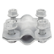 LINKEDPRO BY EPCOM LP-PC - Placa Crucero / Acero Galvanizado / Agarre 1000N / Cable hasta 18.2 mm / 0.06 ft | SIERRA STORE
