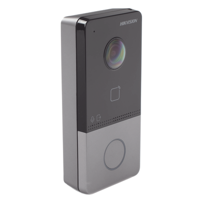 HIKVISION DS-KV6113-WPE1(B) - Videoportero IP 2 MP / PoE Estandar / IP65  / Apertura desde Hik-connect / Soporta 1 Departamento y | SIERRA STORE