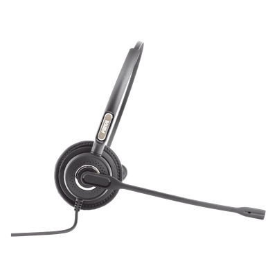 Diadema monoaural con tecnología antishock para teléfonos IP FANVIL y Polycom con micrófono de cancelación de ruido, larga durabilidad | SIERRA STORE