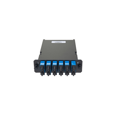 PANDUIT FCS9N-12-03P - Placa Acopladora de Fibra Óptica / 12 Pigtails Monomodo OS2 / 6 Conectores SC Duplex / 12 Fibras / 1 m (3.28 | SIERRA STORE