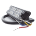 Luz de Advertencia LED / 12 LEDs 1W / 36 Patrones / Montaje Superficie 0.5" / IP67 / SAE Clase I / Rojo | SIERRA STORE