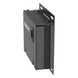 PANDUIT CPB6BL - Caja de Consolidación / 6 Puertos Mini-Com / Acero / 7 x 7 x 2.5 in / Montaje Piso-Pared-Techo / Negro | SIERRA STORE