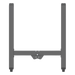 EPCOM INDUSTRIAL SDJH246 - Tubos de Conexión para Patas de Videowall LED / Aluminio Resistente / Diseño Modular / Acabado | SIERRA STORE