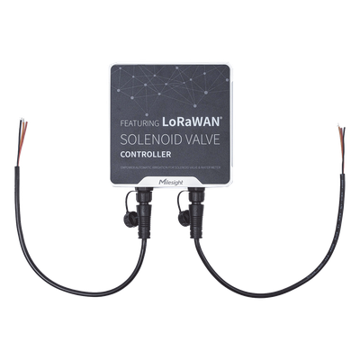 Controlador IoT LoRaWAN / 2 Salidas CC para Válvulas Solenoides / 2 Entradas por Pulsos / IP67 / 16 Eventos de Riego | SIERRA STORE