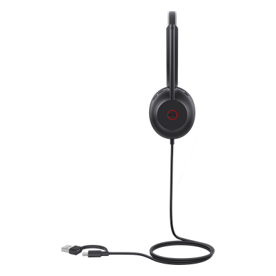 Diadema USB / Mono / Cancelación Activa de Ruido / Altavoz 35 mm / Busylight Automático / Certificación Teams | SIERRA STORE