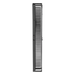 PANDUIT PR2VFD08 - Organizador Vertical de Cables / Alta Densidad / 45 U / Ancho 8 in / Diseño Simple Frontal / ABS y Acero / Negro | SIERRA STORE