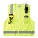 Chaleco de seguridad reflectante / Talla XL / ANSI/ISEA 107-2015 Tipo R Clase 2 / Pecho 44''-50'' (111,8-127 cm) / Amarillo alta | SIERRA STORE