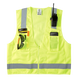 Chaleco de seguridad reflectante / Talla XL / ANSI/ISEA 107-2015 Tipo R Clase 2 / Pecho 44''-50'' (111,8-127 cm) / Amarillo alta | SIERRA STORE