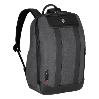 Mochila Urbana / Nylon-Cuero / 17L / Laptop 14" / 42x19x30 cm / 1.1 kg / 138x75x118 in | SIERRA STORE