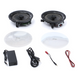 Kit de Bocinas de Plafón / 6.5 in / Bluetooth 5.0 / 2 x 20W RMS / Frameless / Woofer + Tweeter Coaxial / 70 Hz - 20 kHz | SIERRA STORE