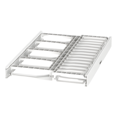 PANDUIT NM1WH - Organizador de Cables Horizontal / Doble Frontal y Posterior / Rack 19in / 1UR / Alta Densidad / ABS | SIERRA STORE