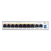 Switch PoE Administrable en la Nube / 8 Puertos 10/100 Mbps PoE / 2 Puertos Uplink Gigabit / Presupuesto PoE 100 W / Alcance PoE 250 m | SIERRA STORE