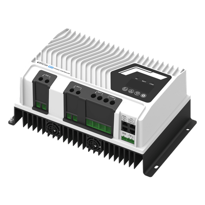 Controlador Solar MPPT 100A 12/24/36/48V, Máximo Voltaje de Circuito Abierto Voc 200Vcc, Configurable para Baterías de Litio | SIERRA STORE