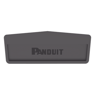 PANDUIT FREC12X4LBL - Tapa Final para Canaleta / 12x4 / Instalación a Presión / Radio de Curvatura 50.8 mm / 1.67x0.08x11.38 ft / Negro | SIERRA STORE