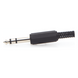 Conector Macho Estéreo / 6.35 mm (1/4") / Cuerpo Plástico / Terminación Soldadura / 28-14 AWG | SIERRA STORE