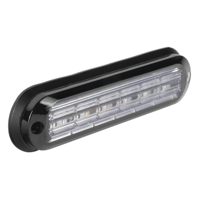 Luz Auxiliar Ultra Brillante / IP67 / 6 LEDs 3W / 12 Patrones / 142.6×36×14 mm / 0.47×0.12×0.05 ft | SIERRA STORE