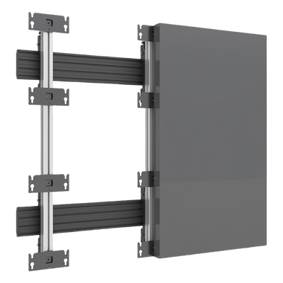 EPCOM INDUSTRIAL SDJH178 - Placa Adaptadora para Videowall LED / 70 x 21.5 mm / Fijación M8 / Dimensiones 140 x 170 mm | SIERRA STORE