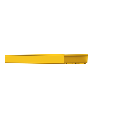 PANDUIT FR12X4YL10 - Canaleta de Enrutamiento / 12x4 Pulgadas / PVC Rígido UL 94V-0 / 3 m (9.8 ft) de Largo / Sistema QuikLock / Color | SIERRA STORE