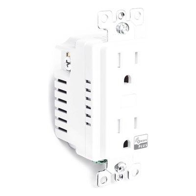 Tomacorriente Inteligente Z-Wave / 120 VCA 60 Hz / Carga 1800W Resistiva / Alcance 20.5 m (67.3 ft) / Empotrable Interior | SIERRA STORE