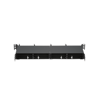 PANDUIT FLEX1UPN06 - Panel de Distribución de Fibra Óptica / 1 UR / 12 Cassettes HD Flex / 144 Fibras / 19" (483 mm) / Fijo | SIERRA STORE