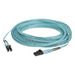PANDUIT FX2ERLNLNSNM015 - Jumper de Fibra Óptica / OM3 50/125 / LC-LC Dúplex / OFNR Riser / Aqua / 15 m (49.21 pies) | SIERRA STORE