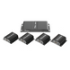 Kit Divisor y Extensor HDMI (Extender Splitter)  / Divide 1 Fuente HDMI a 4 Pantallas / Extiende la señal HDMI hasta 40 m / Resolución | SIERRA STORE